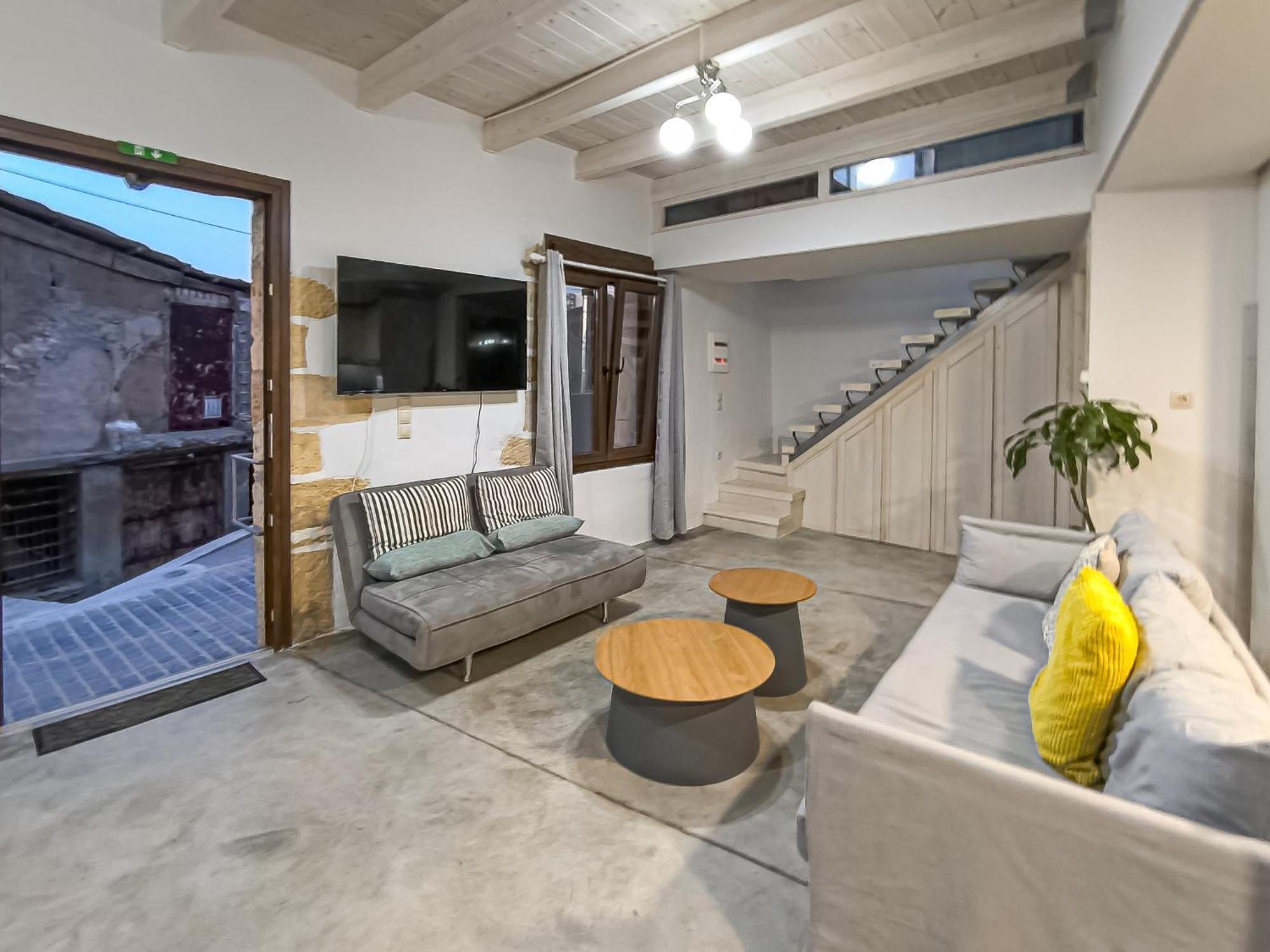 Charming Old Tannery House With Spacious Veranda And Stunning Sea View! Ханя Екстериор снимка