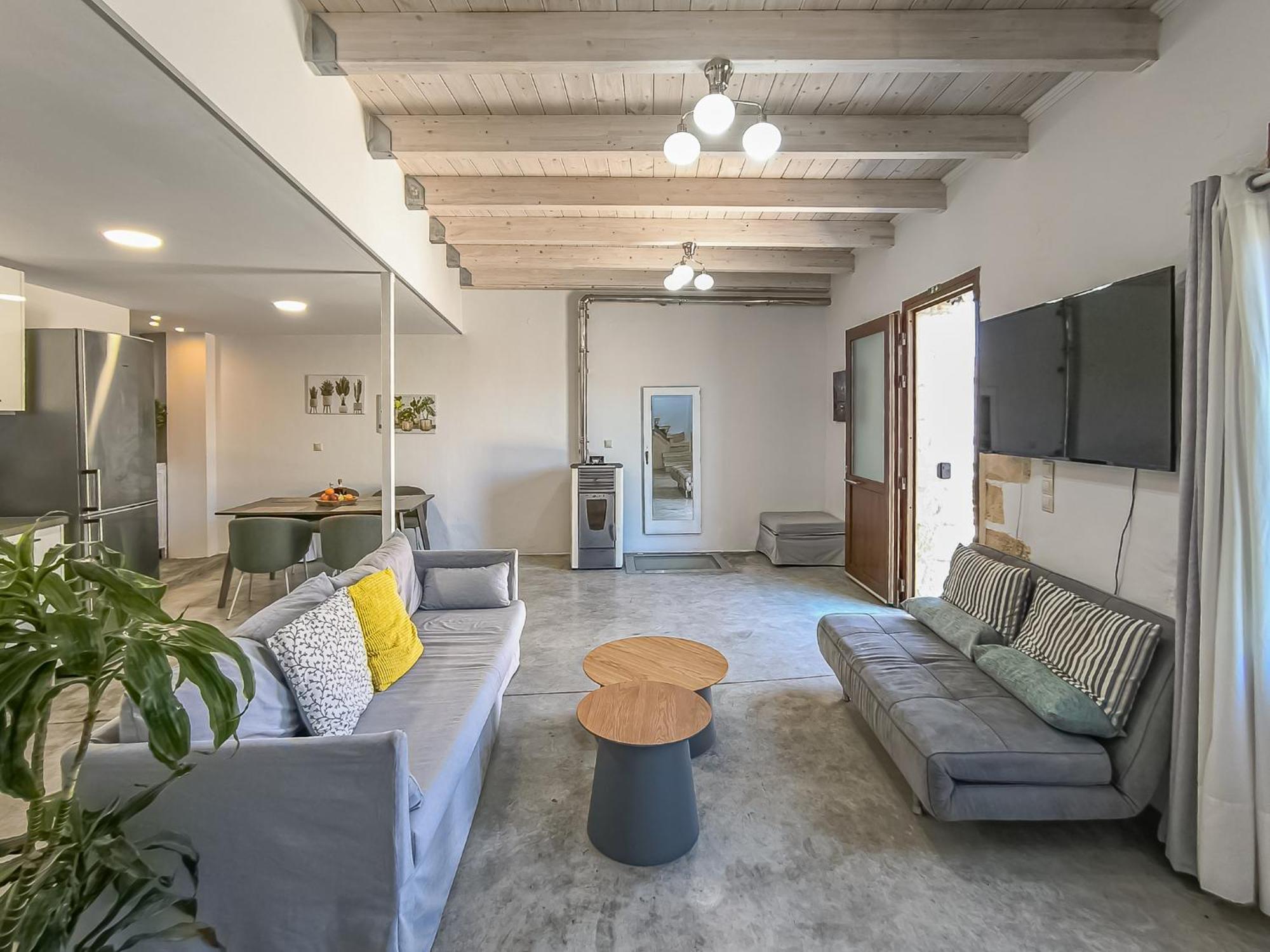 Charming Old Tannery House With Spacious Veranda And Stunning Sea View! Ханя Екстериор снимка