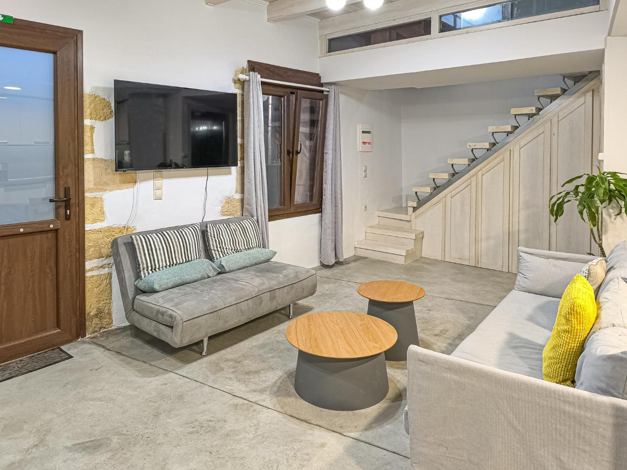 Charming Old Tannery House With Spacious Veranda And Stunning Sea View! Ханя Екстериор снимка